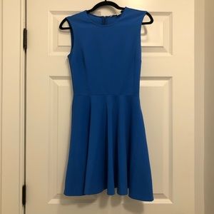 DVF flair skirt dress